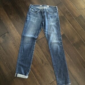AG Aubrey Skinny Straight Jeans